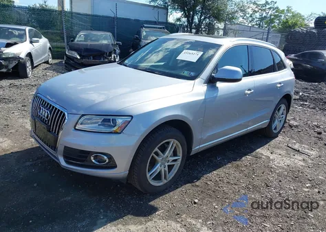 2016 Audi Q5 2.0T Premium из США, поврежденный, VIN WA1L2AFP0GA084174